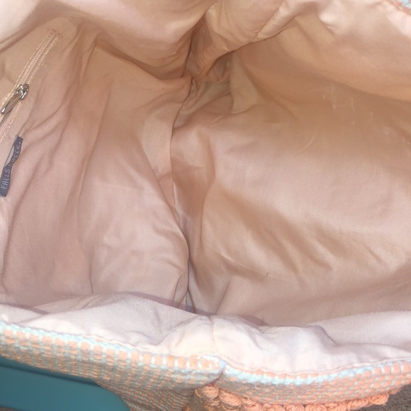 Macrame embroidered tote NWOT - Picture 6 of 6